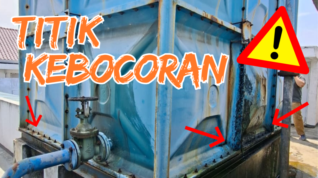 Jumlah kebocoran mempengaruhi biaya maintenance