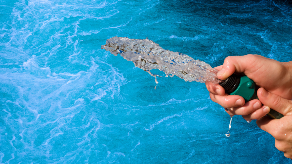 pengisian tangki dengan air