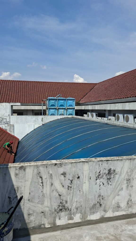 lokasi watertank berpengaruh pada proses maintenance